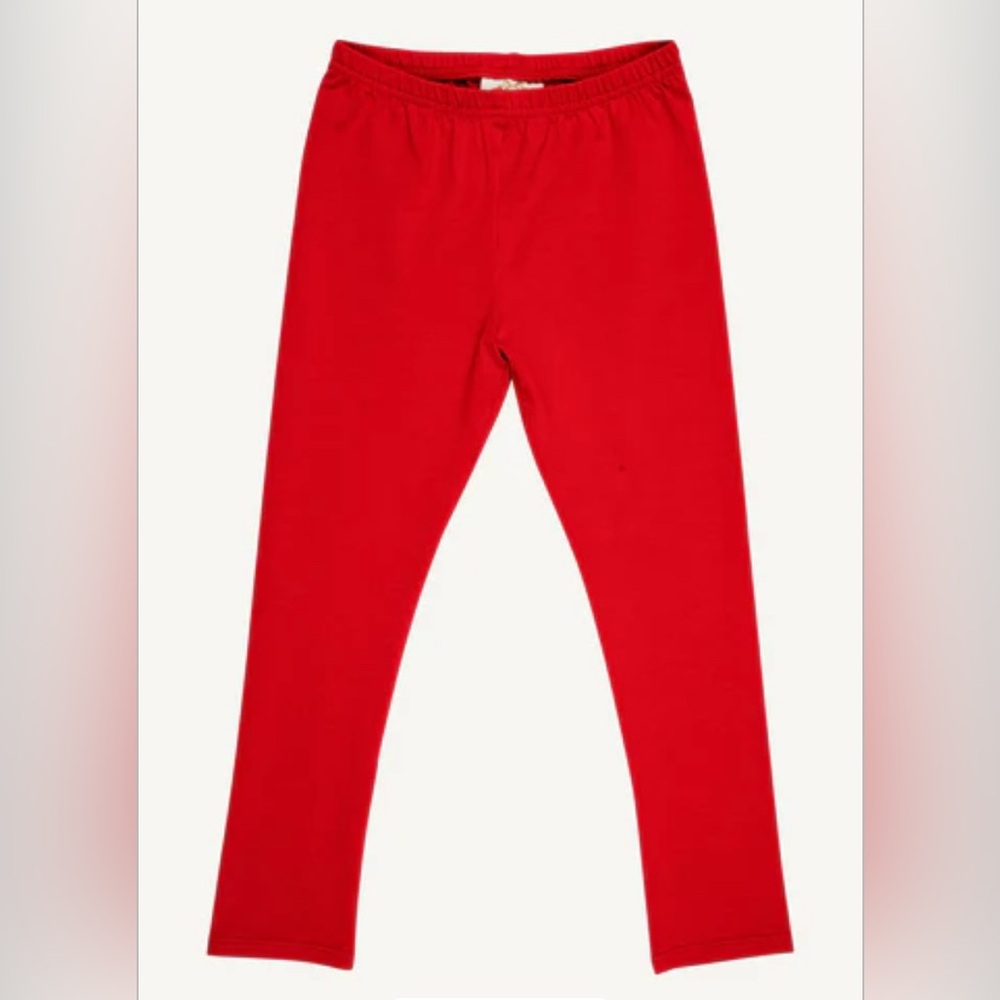 TBBC - Mitzi Sue Slacks (leggings) - girls size 6 in Richmond Red